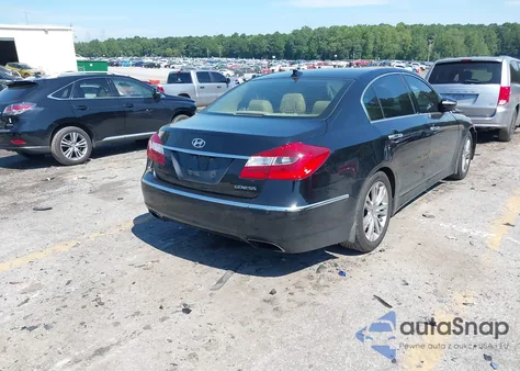 2012 Hyundai Genesis 3.8 from USA, damaged, VIN KMHGC4DD9CU207294